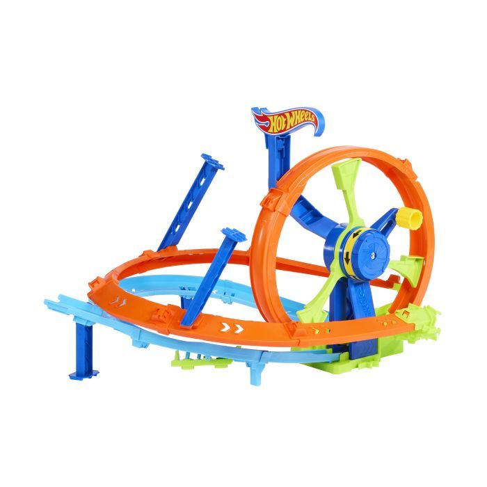 Автотрек Hot Wheels Stunt tracks Гонки на виражах (JBX65) изображение 2