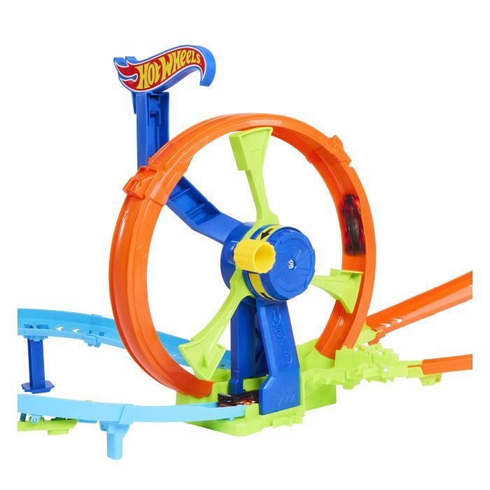 Автотрек Hot Wheels Stunt tracks Гонки на виражах (JBX65) изображение 3