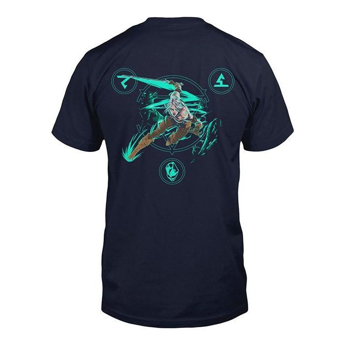 Футболка Jinx The Witcher 3 - Lion of Cintra Pocket Tee Navy, M (JINX-9466M) изображение 2