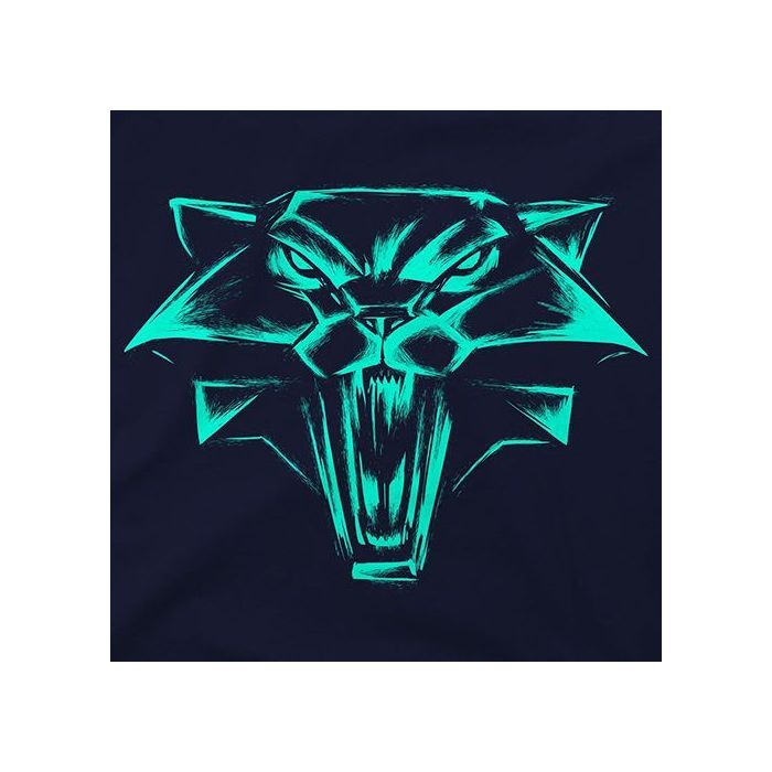 Футболка Jinx The Witcher 3 - Lion of Cintra Pocket Tee Navy, M (JINX-9466M) изображение 4