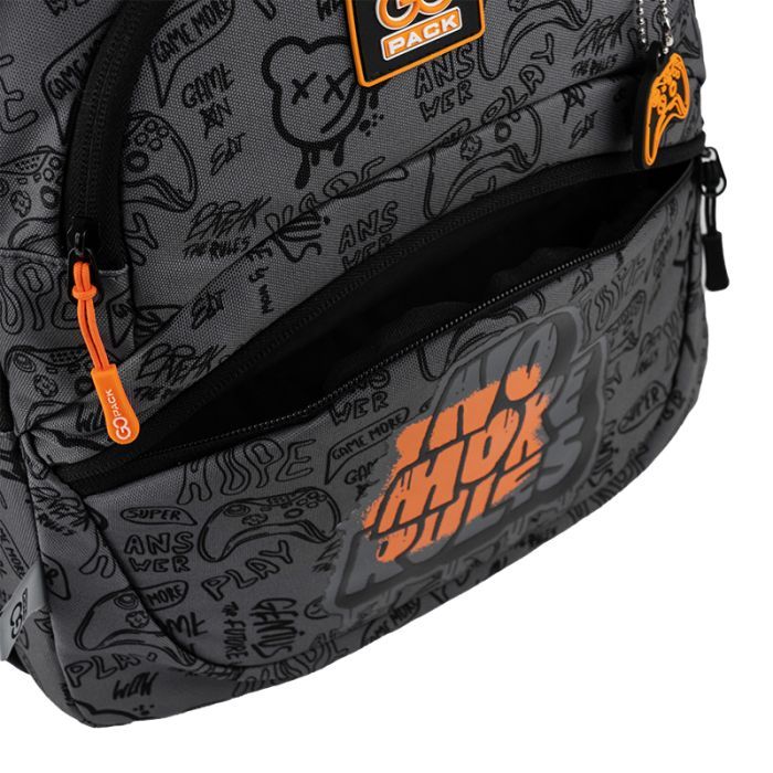 Рюкзак шкільний GoPack Education 175M-5 No More Rules (GO25-175M-5) зображення 9