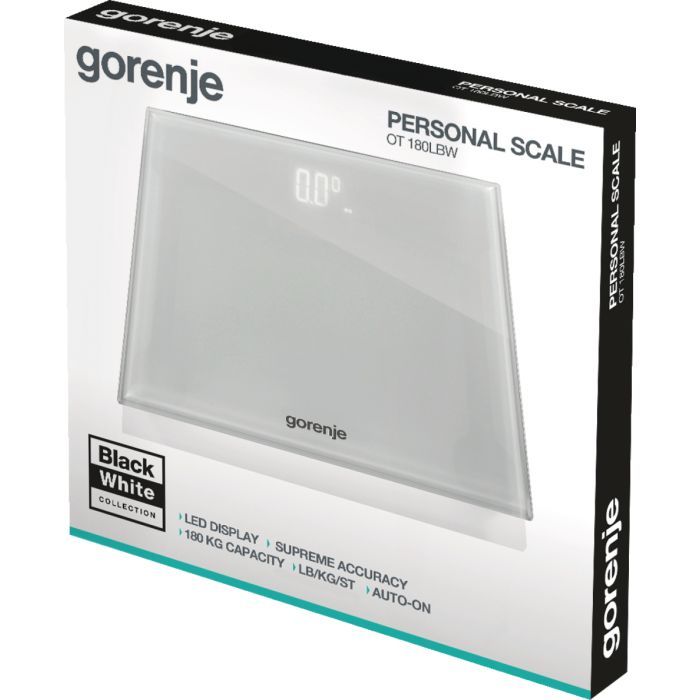 Весы напольные Gorenje OT180LBW изображение 3