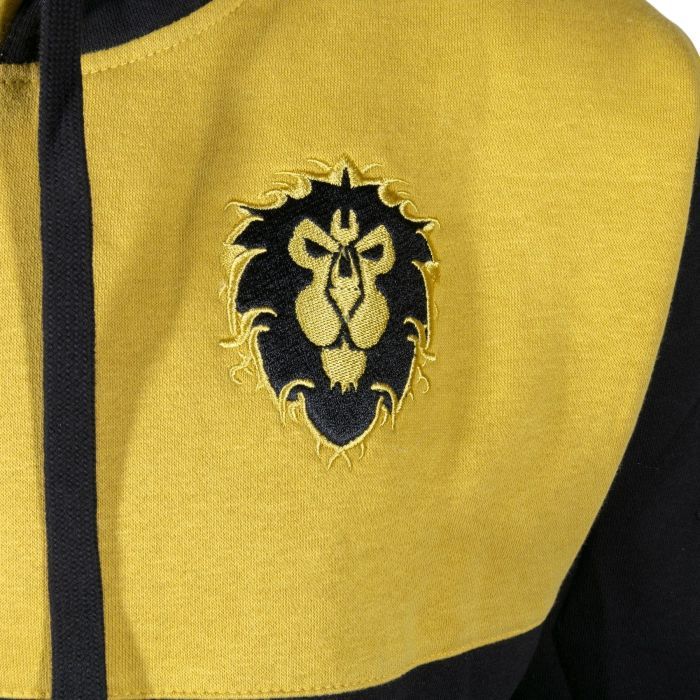 Худи Jinx World of Warcraft Alliance to the End XL Black/Gold (JINX-11059XL) изображение 2