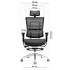 Офісне крісло GT Racer X-802L Black (X-802L Black (W-21 B-41)) зображення 11