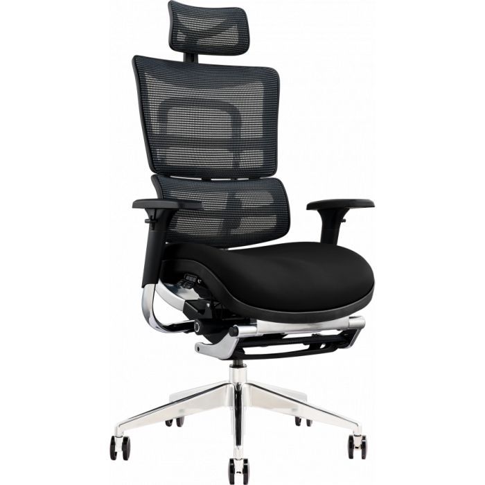 Офісне крісло GT Racer X-802L Black (X-802L Black (W-21 B-41))