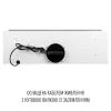 Витяжка кухонна Perfelli DESIGN VISION 9 BIANCO SILENZIO зображення 10