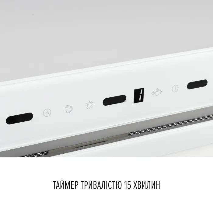 Витяжка кухонна Perfelli DESIGN VISION 9 BIANCO SILENZIO зображення 6