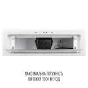 Витяжка кухонна Perfelli DESIGN VISION 9 BIANCO SILENZIO зображення 9