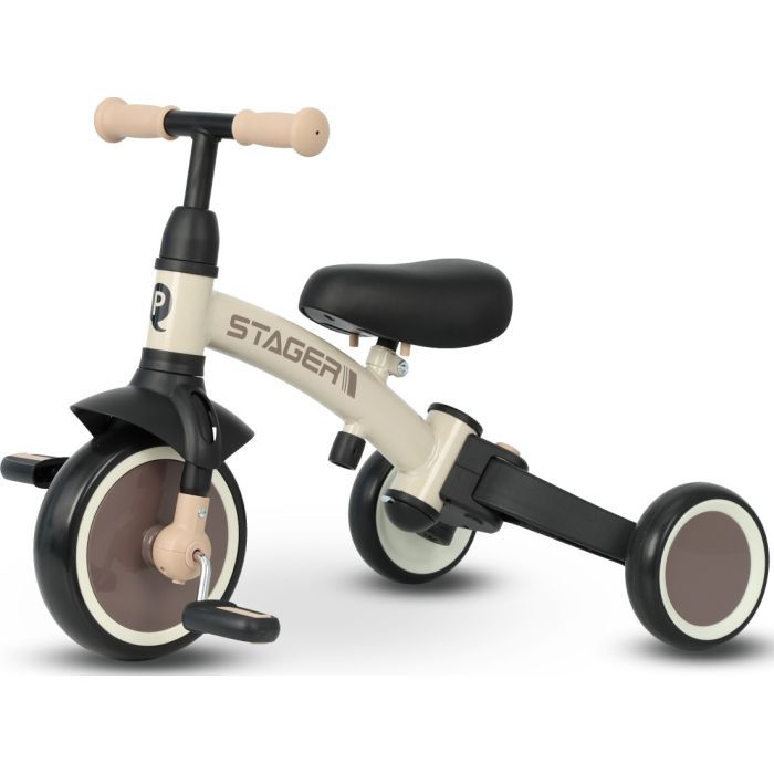 Дитячий велосипед QPlay Stager 3 в 1 з ручкою, біговел, Dark Green (T80STAGERDarkGreen) зображення 2