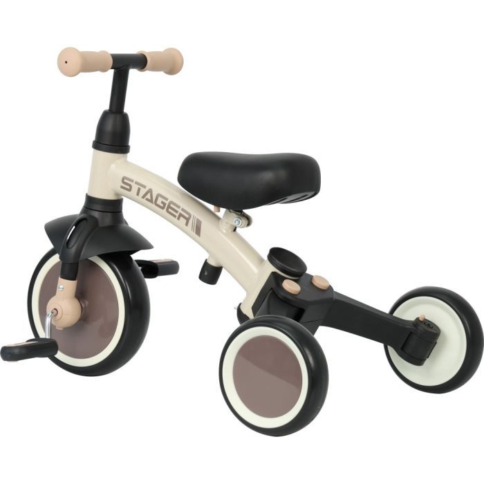 Дитячий велосипед QPlay Stager 3 в 1 з ручкою, біговел, Dark Green (T80STAGERDarkGreen) зображення 6