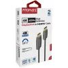 Кабель мультимедійний DisplayPort M to HDMI M 2.0m Promate (prolink-dp200.black) зображення 2