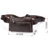 Сумка Vintage Поясная Коричневая (14738) изображение 3