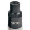 Головка торцевая Toptul 1/2" пятигранная 10мм (для гидравлических насосов) (JEBK1610)