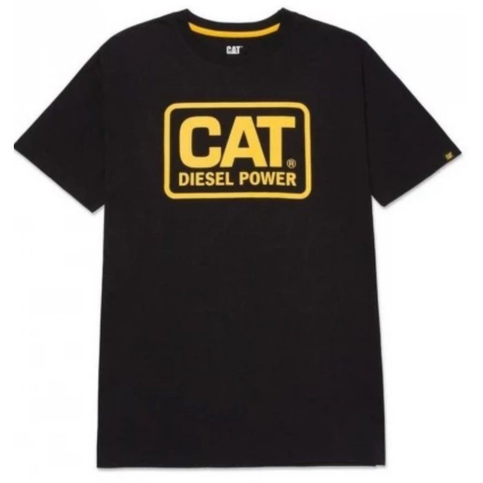 Футболка Caterpillar (CAT) 1510451-12469 чорна XL (882600845812)