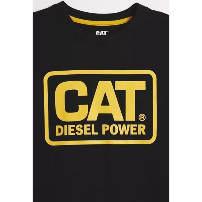 Футболка Caterpillar (CAT) 1510451-12469 чорна XL (882600845812) изображение 2