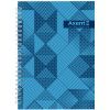 Блокнот Axent на спіралі А5 96 аркушів, клітинка, тверда обкладинка №33 (8032-33-A)