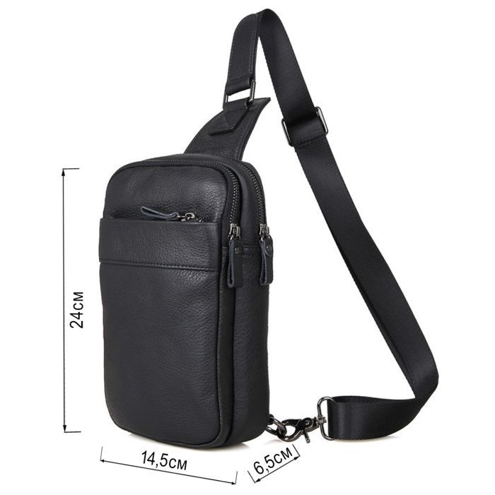 Сумка Vintage Черная (14454) изображение 3