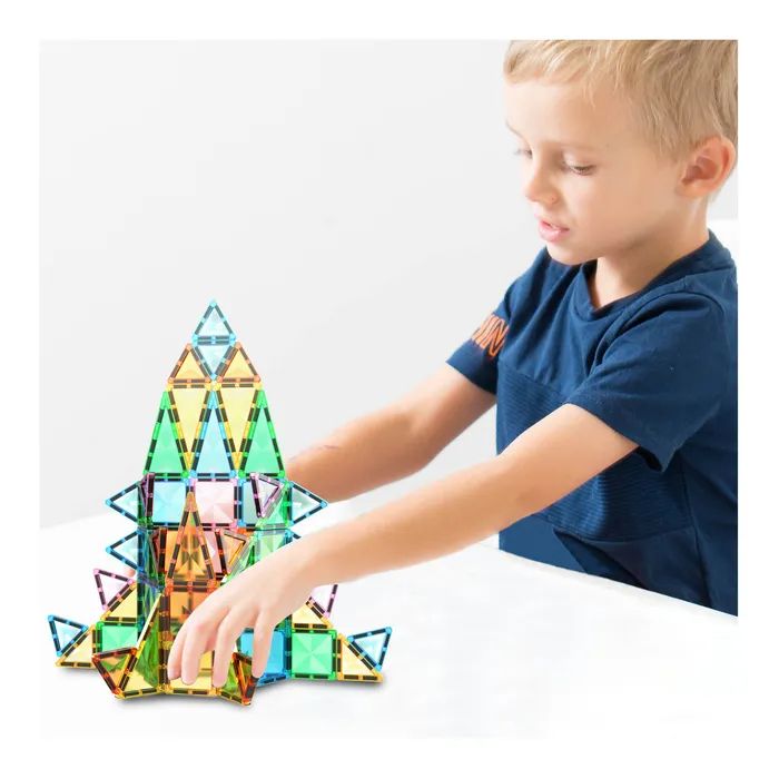 Конструктор Picasso магнітний Tiles Mini Diamond Series Set 60 деталей (817338022303) зображення 5