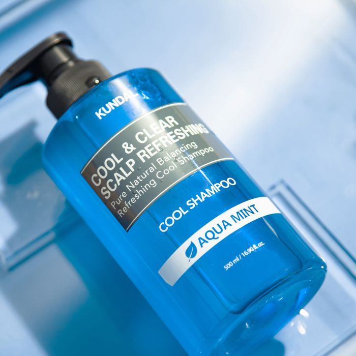 Шампунь Kundal Cool & Clear Scalp Refreshing Shampoo Aqua Mint 500 мл (8809693253265) зображення 2