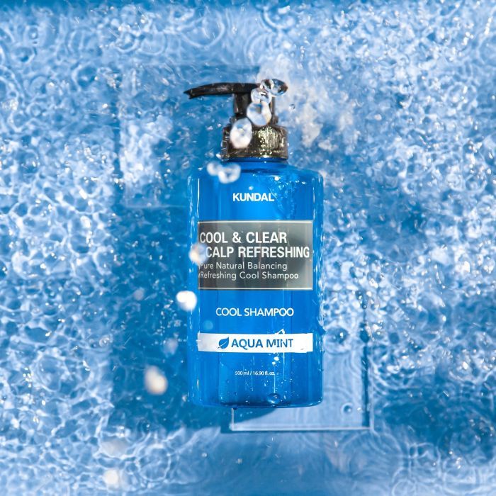 Шампунь Kundal Cool & Clear Scalp Refreshing Shampoo Aqua Mint 500 мл (8809693253265) зображення 3