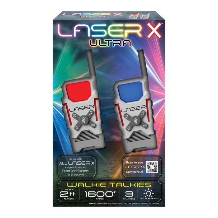 Игровой набор Laser X Набор игрушечных раций - Ultra для двух игроков (87557)