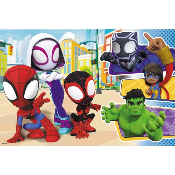 Пазл Trefl Maxi Spiderman Спайди и его друзья 24 элемента (5900511143485) изображение 2