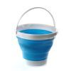 Відро складне СИЛА силіконове 10 л blue (961004) зображення 2