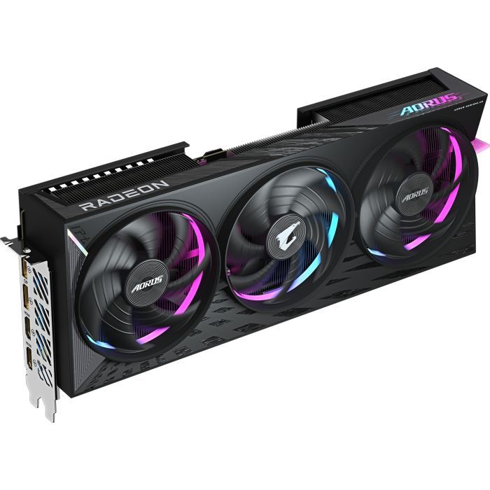 Відеокарта GIGABYTE Radeon RX 9070 XT 16Gb AORUS ELITE (GV-R9070XTAORUS E-16GD) зображення 8