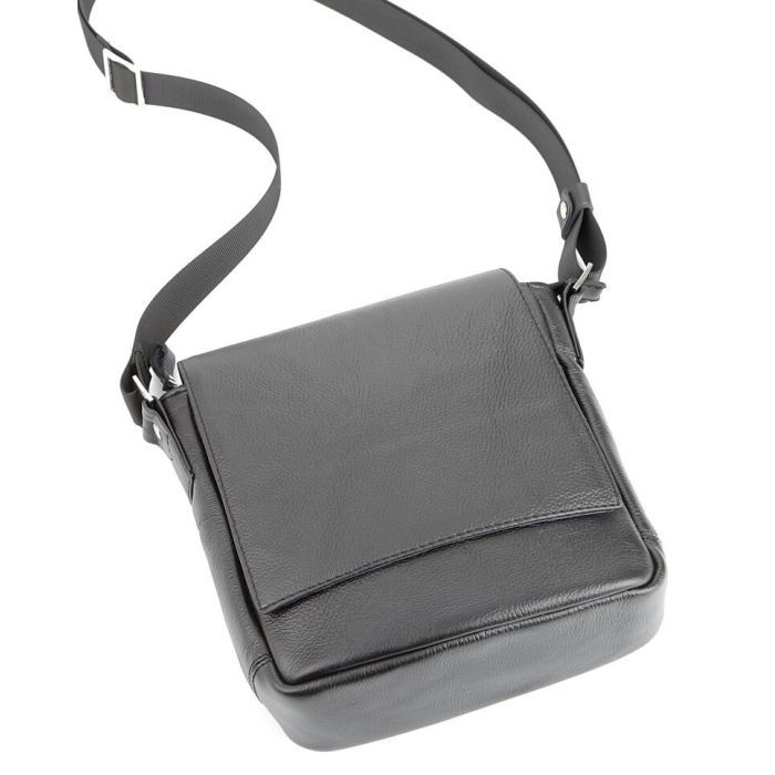 Сумка Shvigel Мессенджер Черная (00964) изображение 8