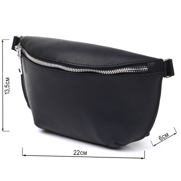 Сумка Shvigel Бананка Черная (16394) изображение 3