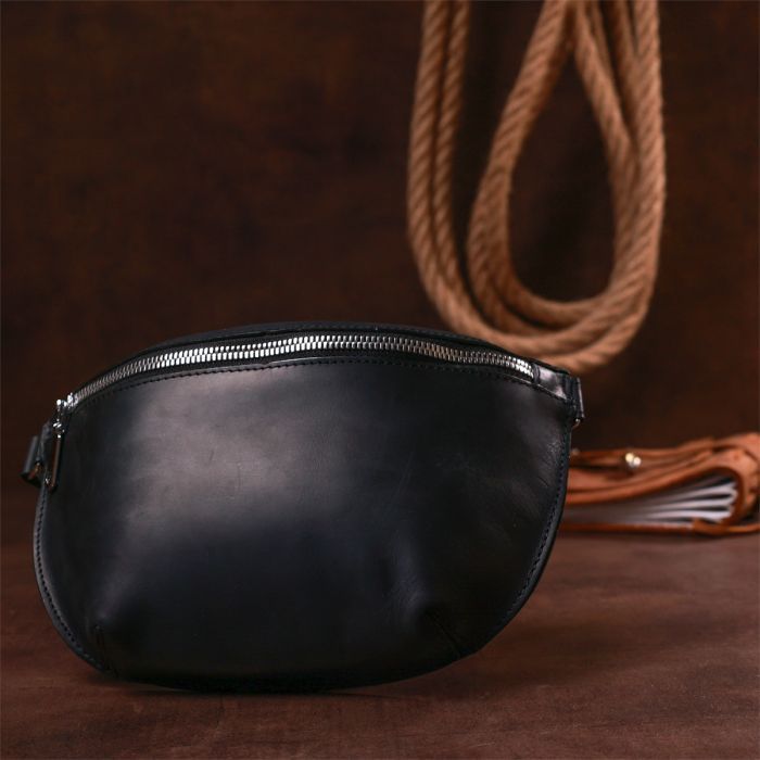 Сумка Shvigel Бананка Черная (16394) изображение 9