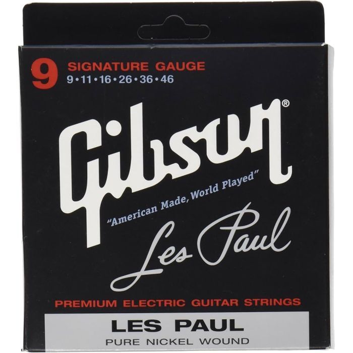 Струни для гітари Gibson SEG-LP9 Les Paul Pure Nickel Wound (09-42) (A001569)
