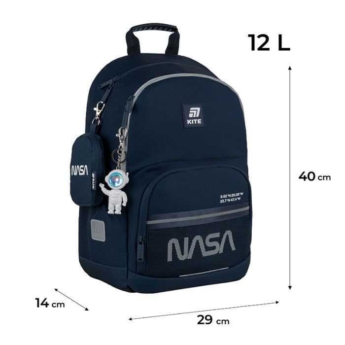 Рюкзак школьный Kite Education 585 NASA (NS25-585M) изображение 2