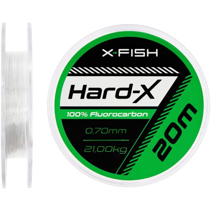 Флюорокарбон X-Fish Hard-X 20m (clear) 0.38mm 6.50kg (1917.03.87)
