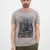 Футболка Sol's Imperial Knight Death and the Devil світло-сірий M (11500380/394M)