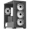 Корпус AeroCool D301A-G-BK-v2 Black (ACCS-DS03043.11) изображение 6