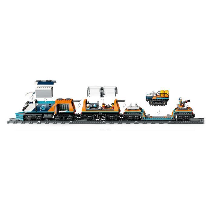 Конструктор LEGO City Арктический исследовательский экспресс (60470) изображение 5