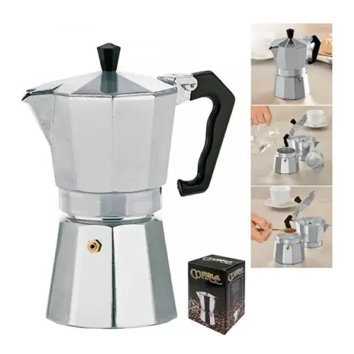 Гейзерная кофеварка Stenson 300 мл 6 чашок (TD00436) изображение 2
