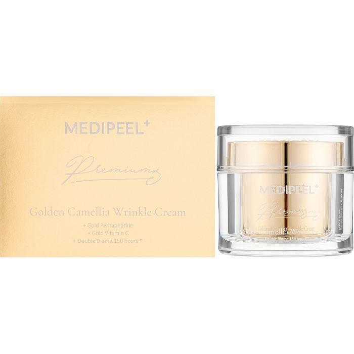 Крем для лица Medi-Peel Peptide 9 Premium Gold Camellia Wrinkle Cream 50 мл (8809941822175) изображение 2