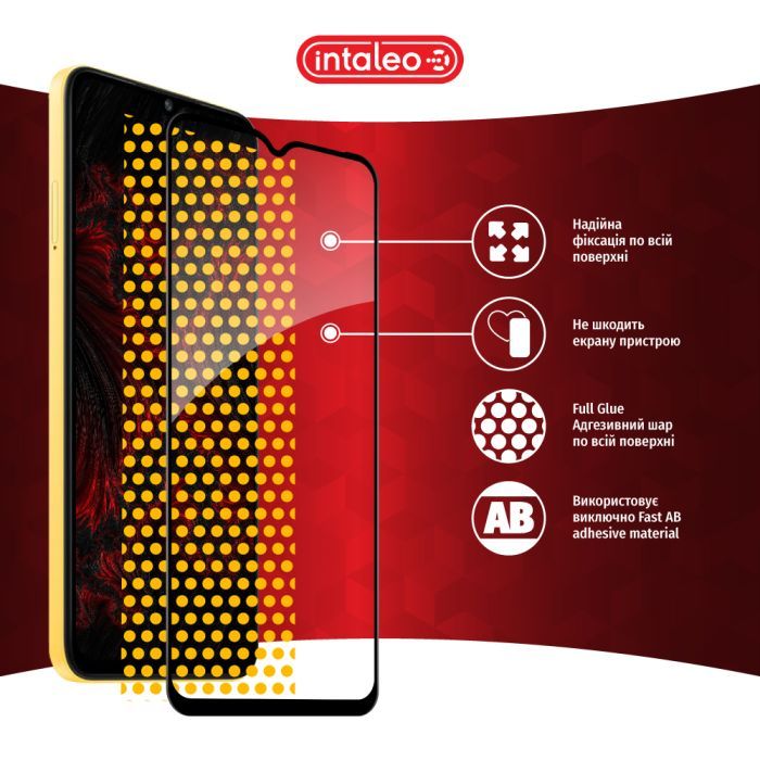 Скло захисне Intaleo Full Glue Xiaomi Poco M5 Black (1283126545092) зображення 7