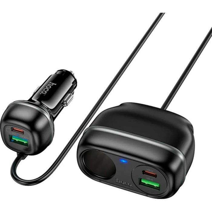 Зарядний пристрій HOCO HOCO Z59A Rank 96W 2xUSB + 2xUSB Black (6942007641517) зображення 2