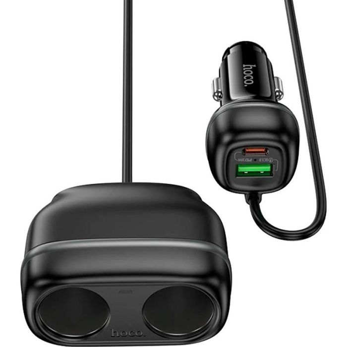 Зарядний пристрій HOCO HOCO Z59A Rank 96W 2xUSB + 2xUSB Black (6942007641517) зображення 3