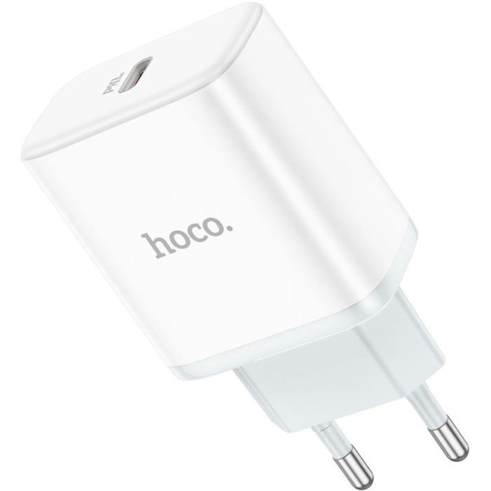 Зарядний пристрій HOCO C104A Stage USB-C PD20W White (6931474782892) зображення 2