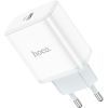 Зарядний пристрій HOCO C104A Stage USB-C PD20W White (6931474782892) зображення 2