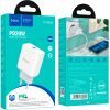 Зарядний пристрій HOCO C104A Stage USB-C PD20W White (6931474782892) зображення 6