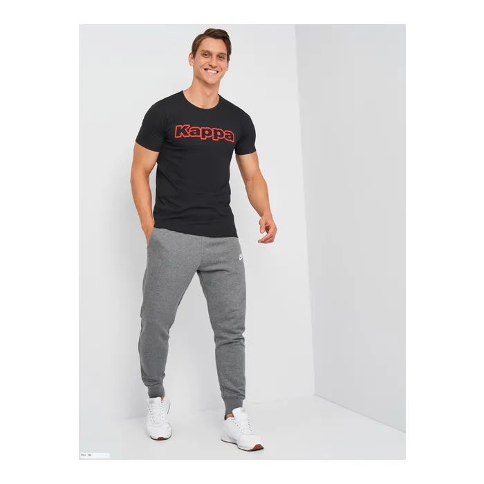 Футболка Kappa T-shirt Mezza Manica Girocollo K1335 Bianco con stampa logo pet білий XL (8032522599115) зображення 3