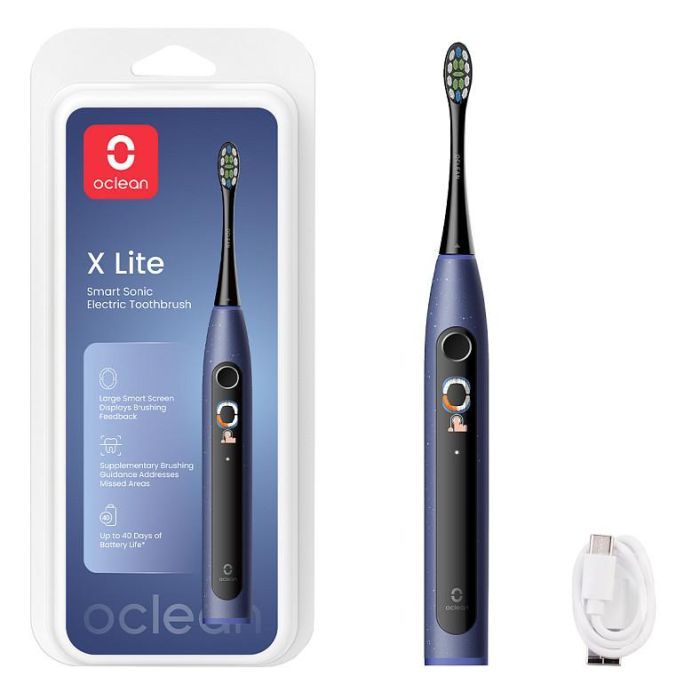 Электрическая зубная щетка Oclean X Lite Blue (6970810555974)