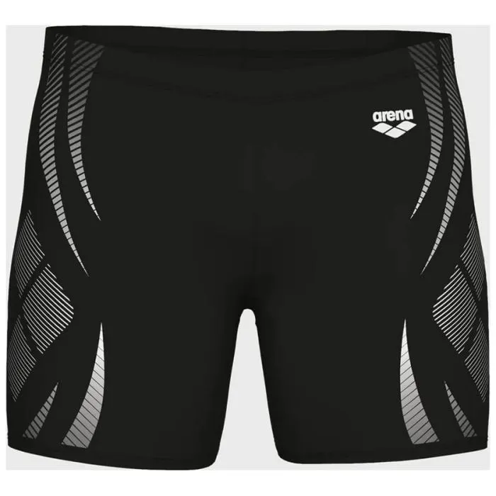 Плавки Arena Poseidonia Swim Mid Jammer 009091-501 чорний, білий 90 (3468337537274) изображение 6