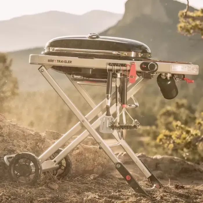 Гриль-барбекю Weber Traveler Black (9010075) изображение 12