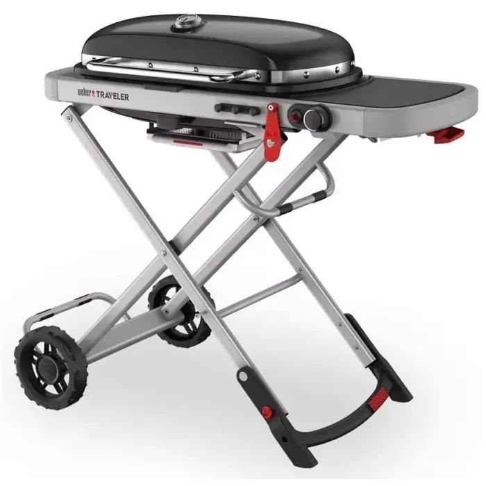 Гриль-барбекю Weber Traveler Black (9010075) изображение 3